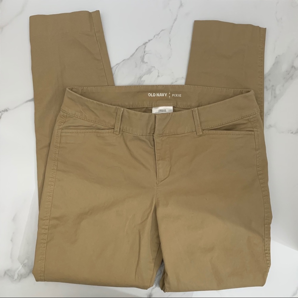 Old Navy Tan Dress Pants. Size 2.